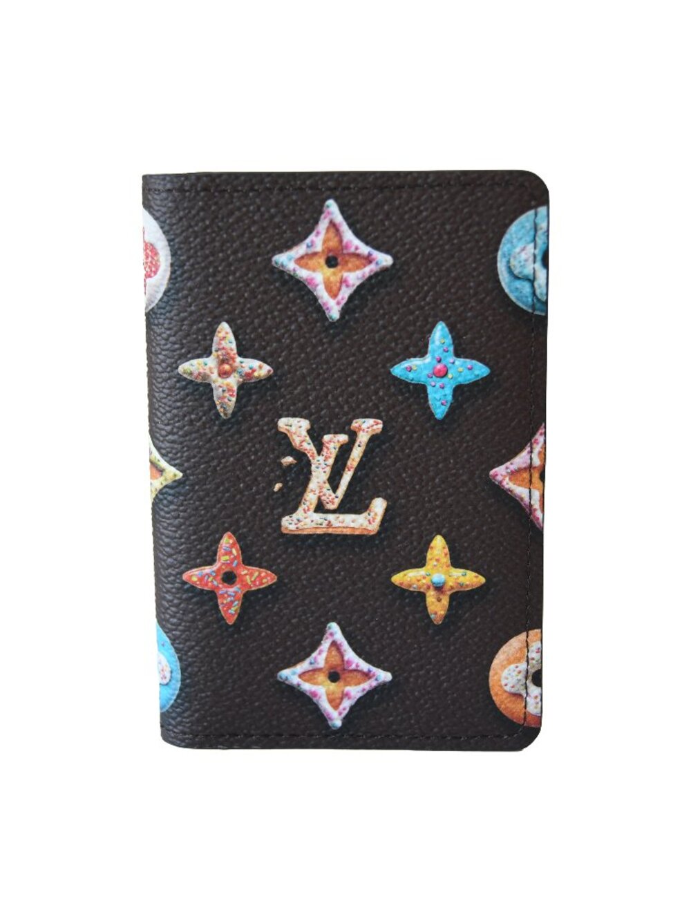 Louis Vuitton Monogram Donuts Pocket Organizer Brown